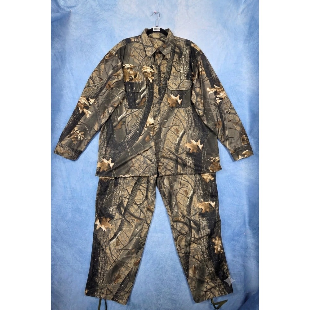 RedHead Mens Realtree Hardwoods Camo Hunting Suit Set Shirt 2XL Pants 40x30
